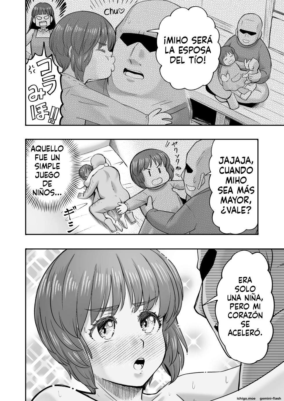 Dame nanoni Oji-san no Berochuu ni Kusshite Subete Yurushichau Miho no Hanashi 3 (Spanish) MTL - Page 22