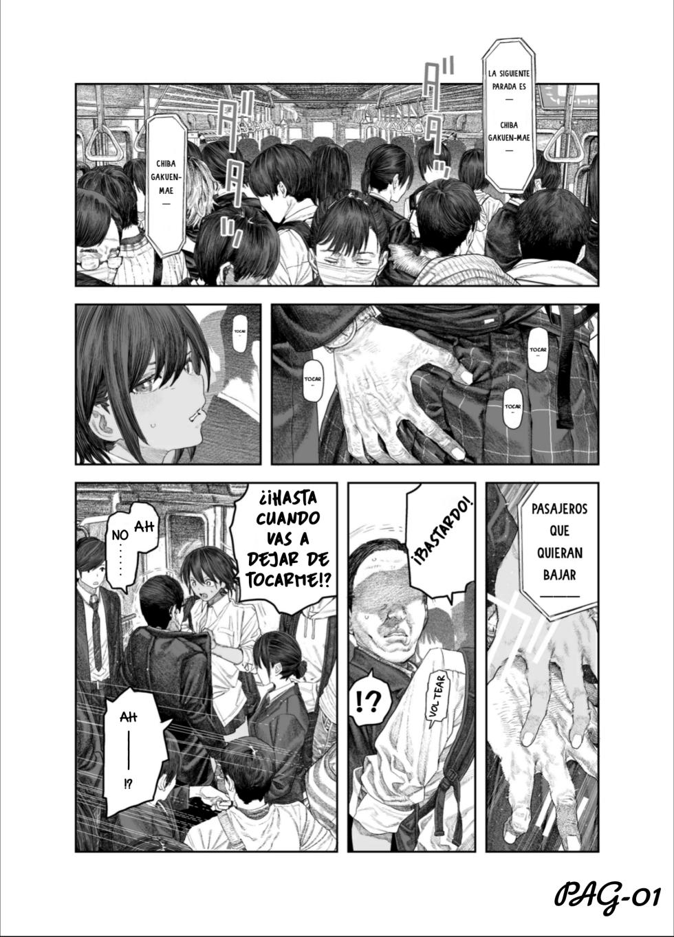 [Survival Knife] TS Kouhai, Mesu ni Naru. ~Mekakushi Zenra de Echiechi Seikatsu~ [Spanish] - Page 2
