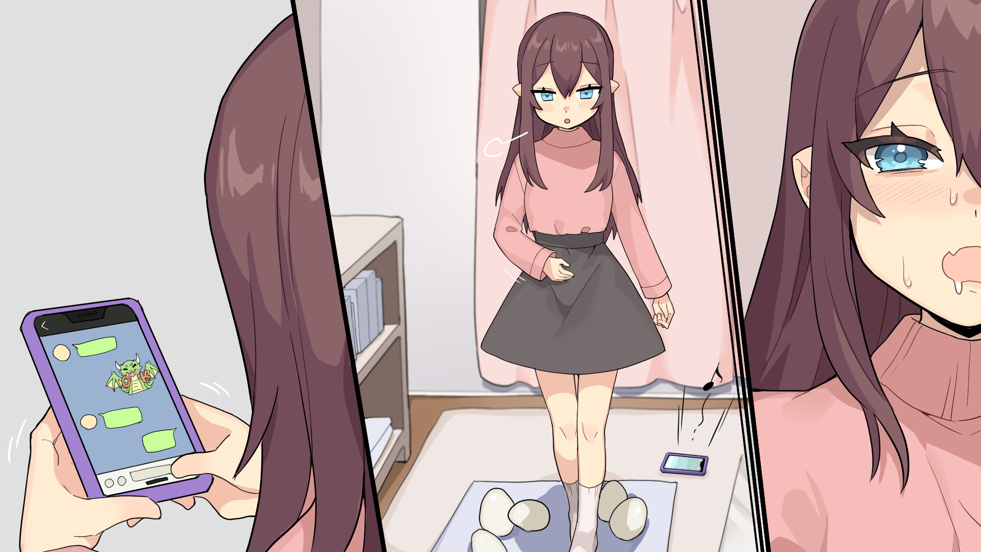 [Rui-tf (RuI)] The Egg-Laying Crisis in Front of Friends! - Page 25