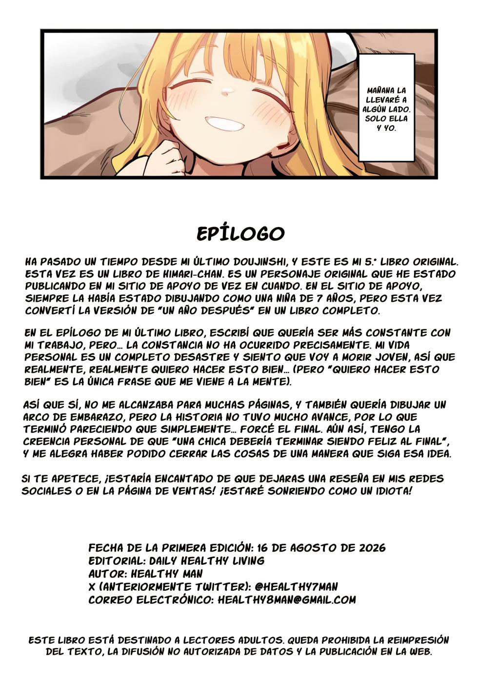 [Mainichi Kenkou Seikatsu (Healthyman)] Watashi no Tenshi na Musume | Mi Angelical Hija [Spanish] [Genezzes] [Colorized] [Decensored] [Digital] - Page 21