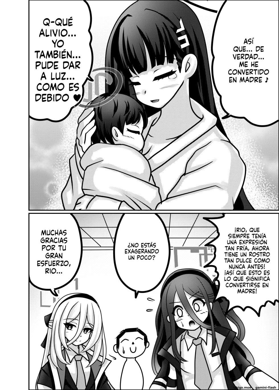 [Bouzen Meiden R (Anago)] Rio "Ringetsu"  | Rio [Último Mes de Embarazo] (Blue Archive) [Spanish] [MTL] [Digital] - Page 33