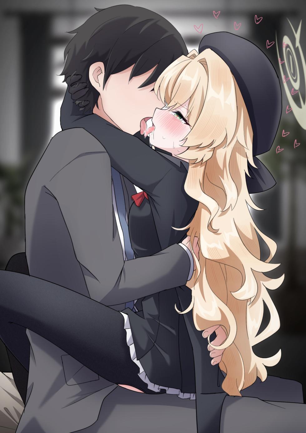 [うさぎ兎さめ] ニヤニヤ教授とイッたら負け勝負💕 - Page 9