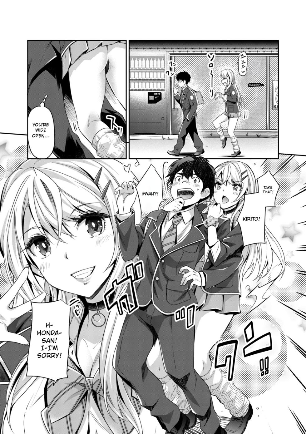 [Sawajiri Merou] You Can't Escape a Gyaru's Reverse-Rape! | Gyaru wa Gyaku Reipu o Yamerarenai! [English] [Digital] [Tokutei TL] - Page 12