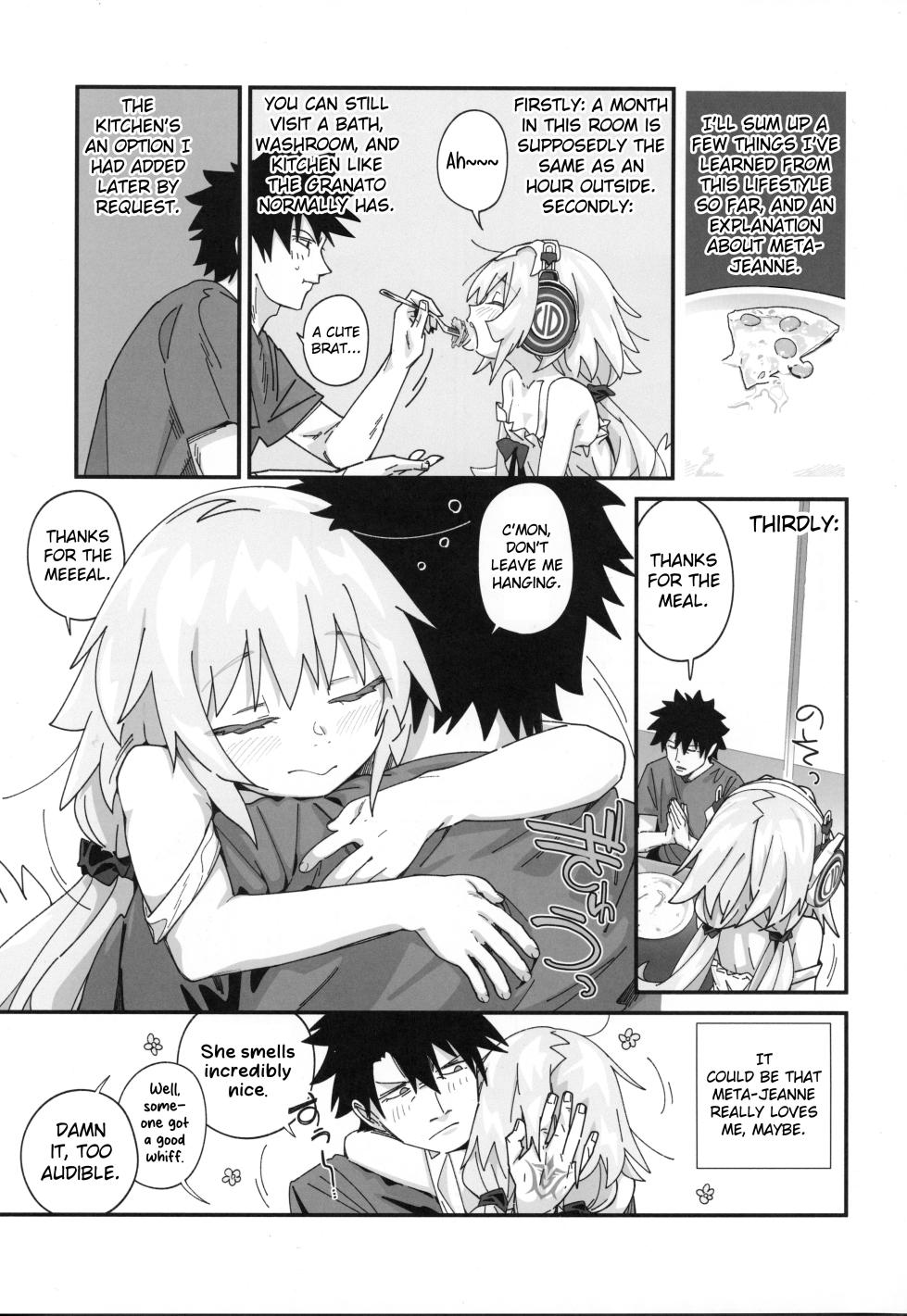 (C108) [Sarpaccio (Waira)] Ikkagetsukan Taida ni Kurasanai to Derarenai Granato | A Granato You Can't Leave Without Spending a Month in Sloth (Fate/Grand Order) [English] - Page 4