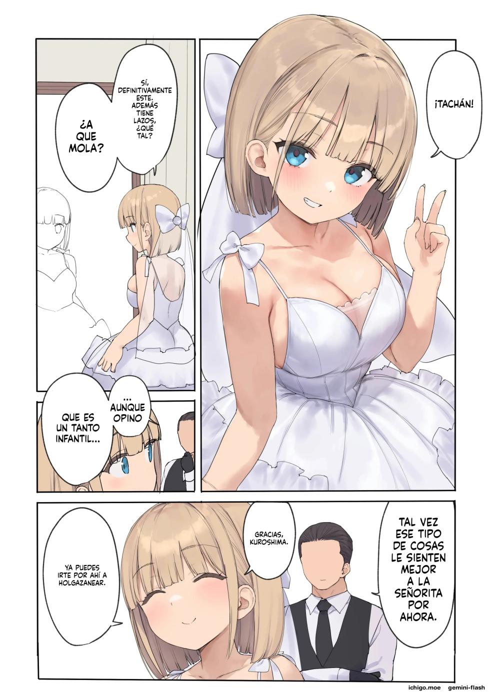 [Asuka Shinozaki] Haramase Keiyaku Jibun ga Sewa-yaku datta Meika no Namaiki Ojou-sama ni Ninshin no Sahou o Tatakikomu Zenkiroku | REGISTRO COMPLETO DE CÓMO INSTRUÍ EN LAS ARTES DEL EMBARAZO A LA INSOLENTE SEÑORITA DE ALTA CUNA A LA QUE SERVÍA. [Spanish] [MTL] - Page 14