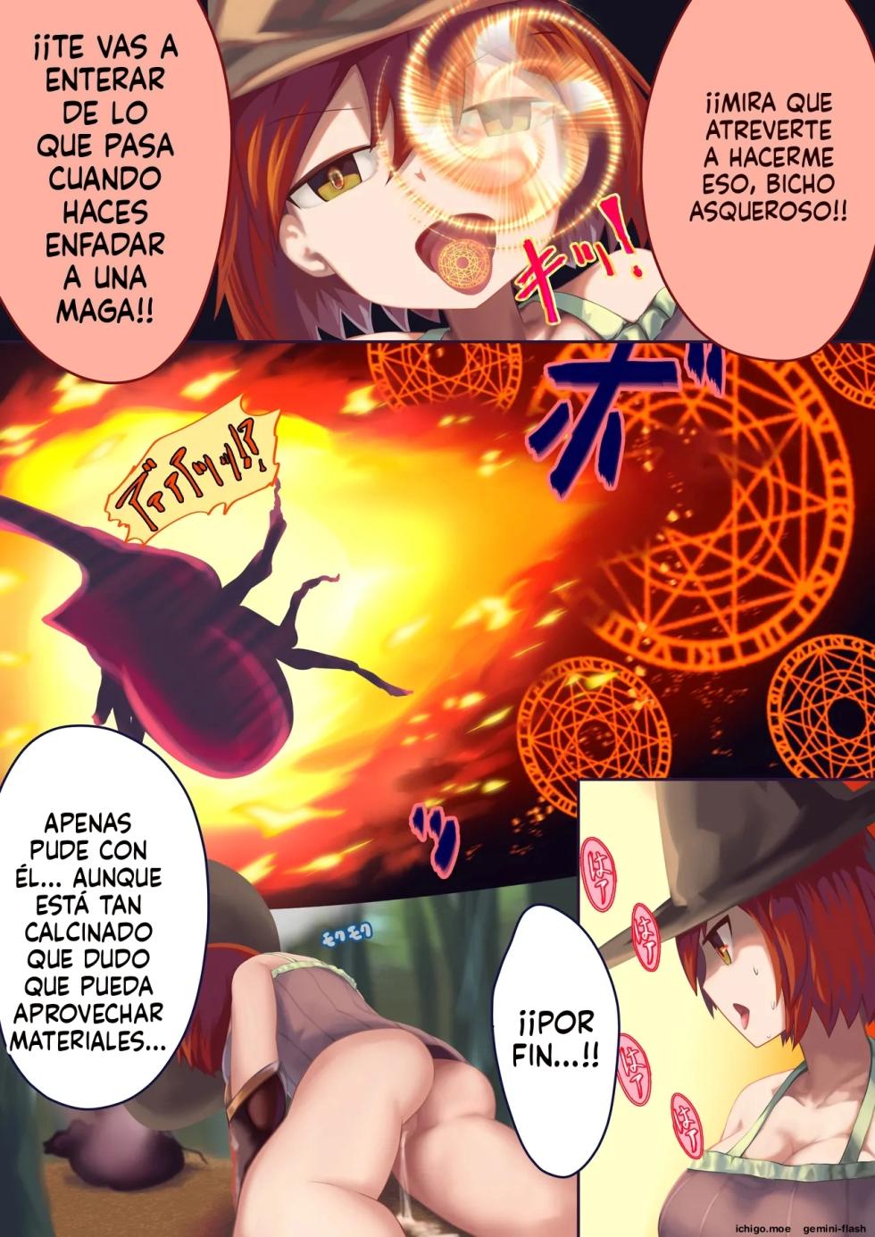 [Libido108] Ishukan Haibokutan ~Mushi ni Makete Ninshin Shussan suru Onnatachi~ [Spanish] [Decensored] [MTL] - Page 8