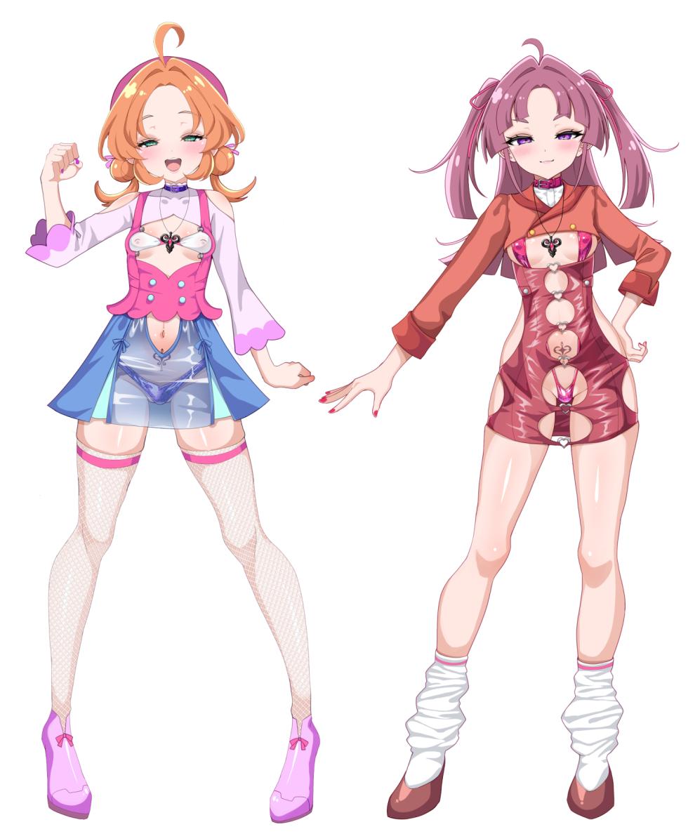 【プリキュア】雌穢探偵（めえたんてい）プ◯キュア立ち絵 - Page 9