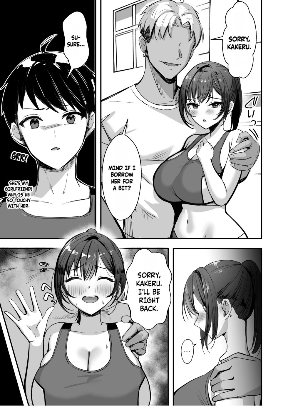 [Azarashi no Otoshimono (Marumai)] Bakunyuu na Rikujoubu no Kanojo, Senpai ni wa Sakaraemasen [Decensored] - Page 26