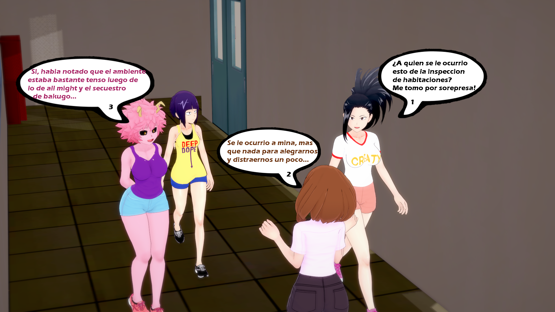 Las Fantasias de Mineta - El quirk oculto de Mineta [Parte 1] (Ruun96) - Page 2