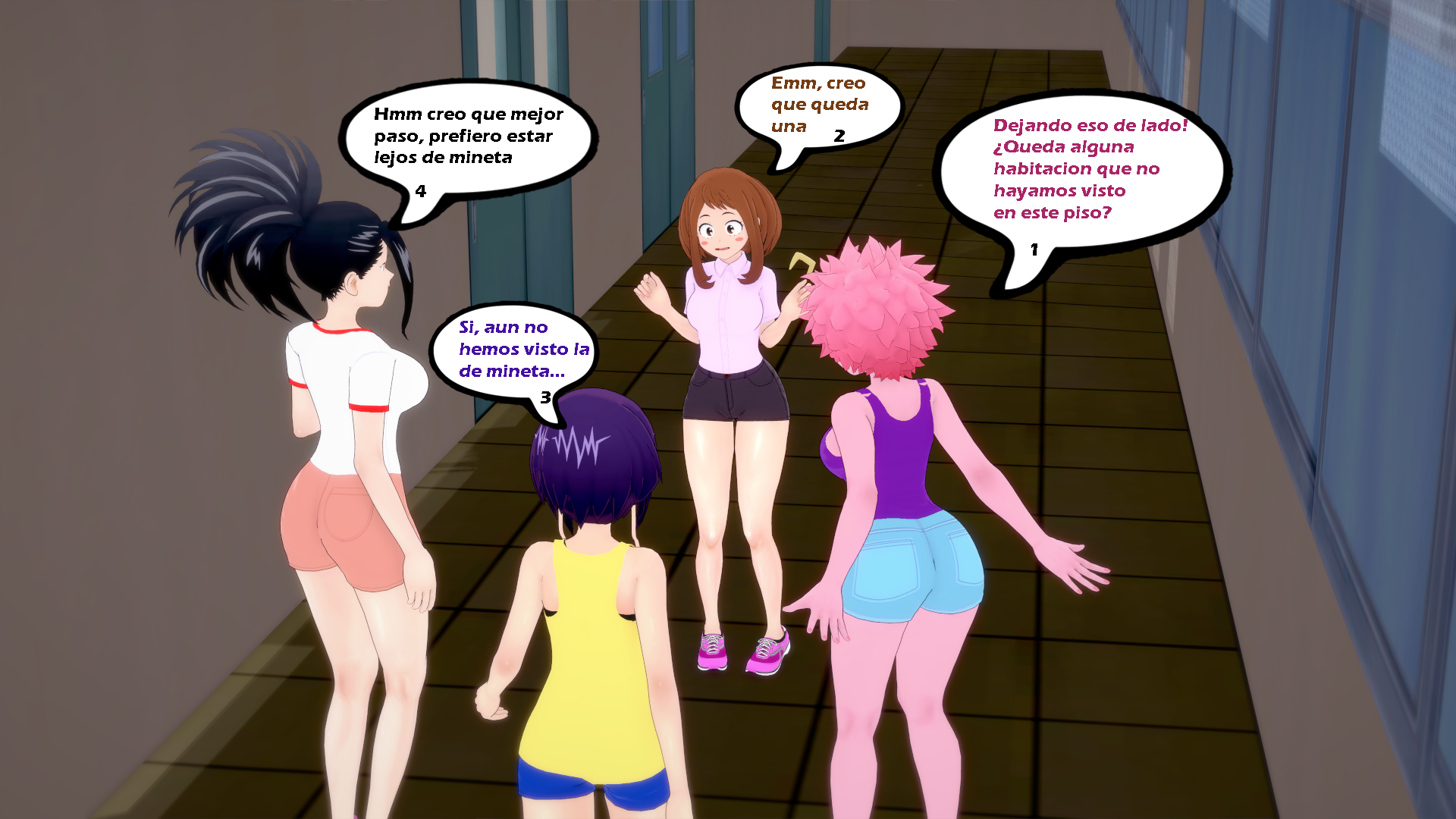 Las Fantasias de Mineta - El quirk oculto de Mineta [Parte 1] (Ruun96) - Page 3
