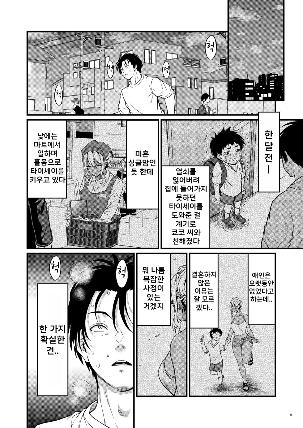 [diletta (Kimura Neito)] Yojouhan Ikken Apart de Komochi Dosukebe Rinjin to Asedaku Noukou na Otsukiai | 다다미 4장반 원룸 아파트에서 애 딸린 초변태 이웃과 땀에 젖은 농후 교제 [Korean] [Digital] - Page 9