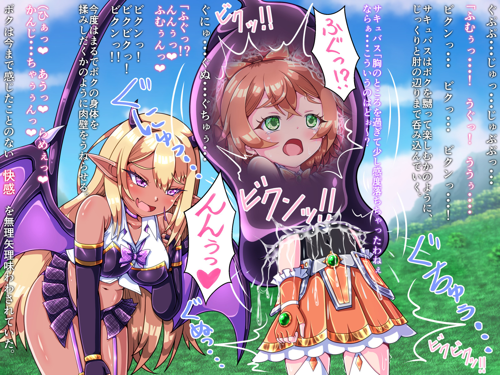 [Happongi Hills (SIS)] Bokukko Rori Yuusha-chan, Makaizou Sakyubasu ni Haiboku Marunomi ni Sarechatta! - Page 12