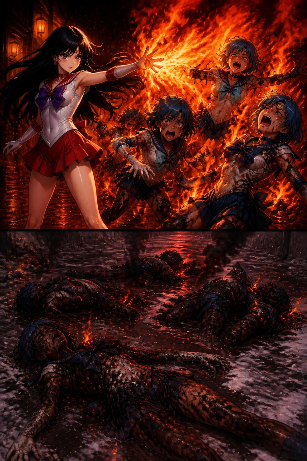 sailor moon guro [AI Generated] - Page 36