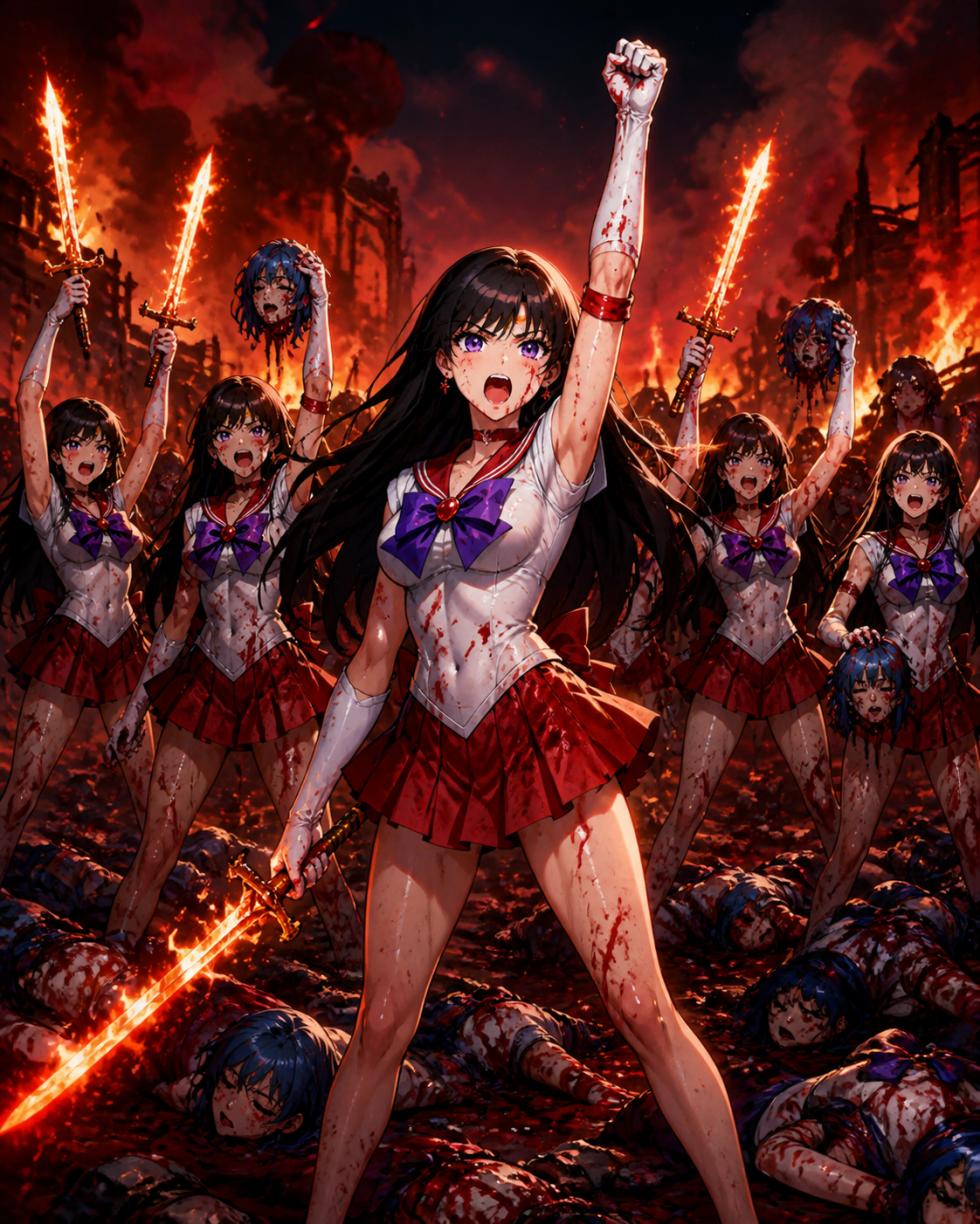 sailor moon guro [AI Generated] - Page 39