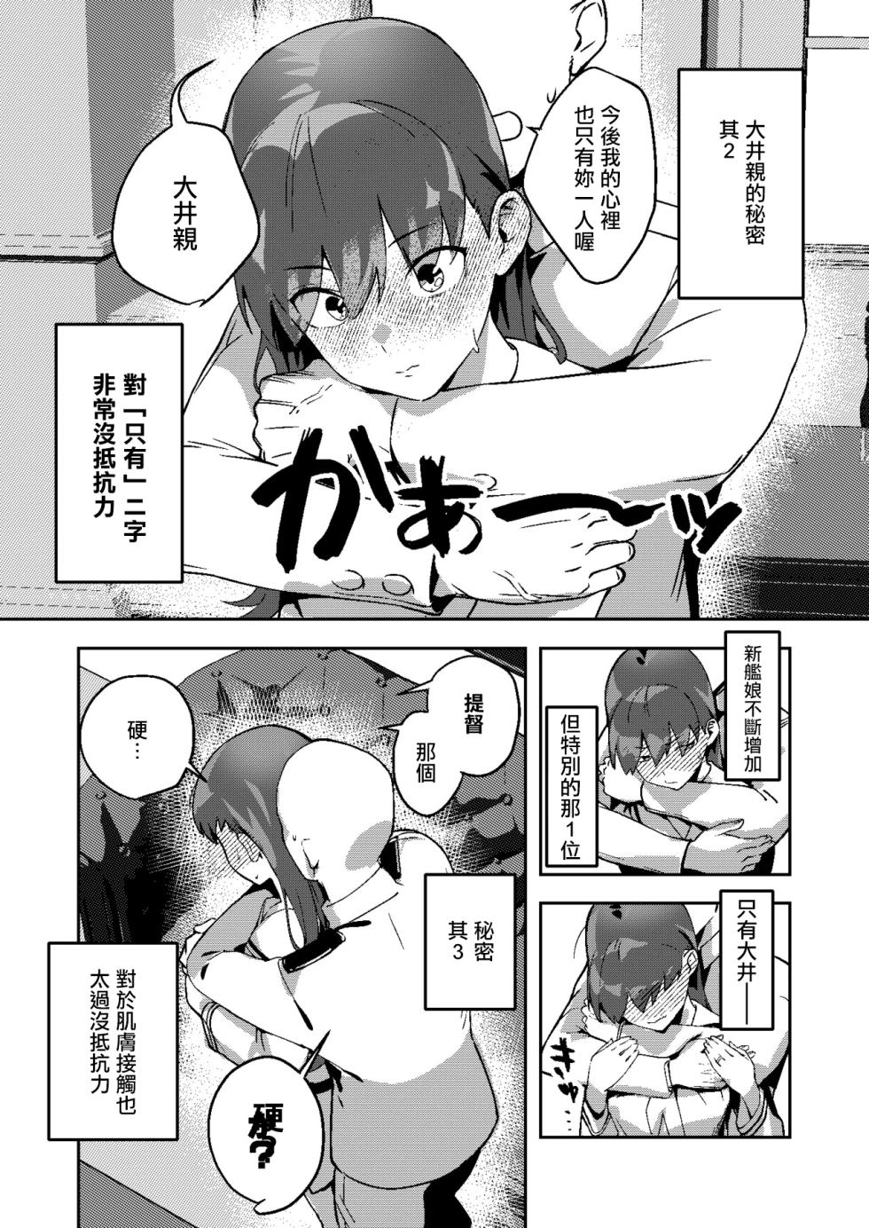 [ASAVA] Himitsu no Ooi Ooicchi (Kantai Collection -KanColle-) [Chinese] - Page 3
