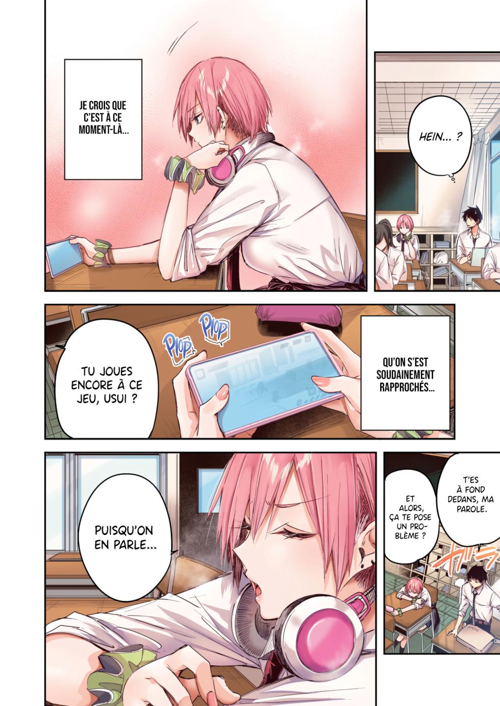 [kakao] Usui-san wa Strawberry Blonde [Full Color-ban] | Usui a les cheveux blond fraise (En couleur) (COMIC Kairakuten BEAST 2025-06) [French] [Les Poroïniens] [Digital] - Page 4