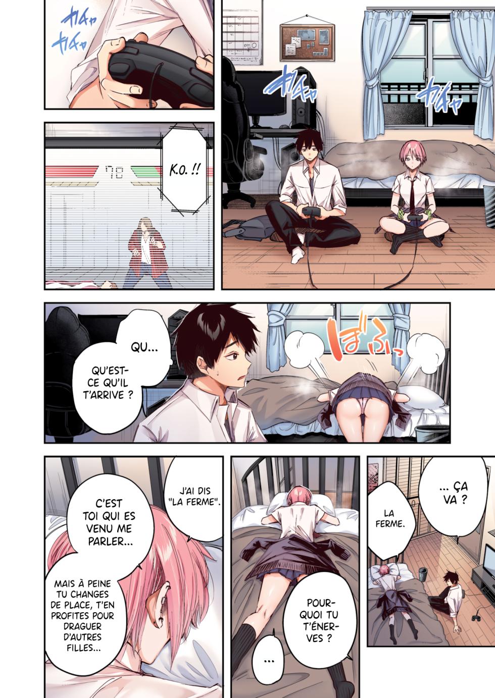 [kakao] Usui-san wa Strawberry Blonde [Full Color-ban] | Usui a les cheveux blond fraise (En couleur) (COMIC Kairakuten BEAST 2025-06) [French] [Les Poroïniens] [Digital] - Page 8