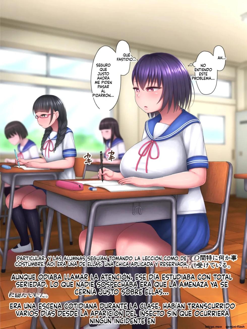 [Chinmintei Milk] Kizukanai uchi ni Mushi no Naedoko ni sarete shimau JK-chan 2 - HARD [Spanish] [MTL] - Page 13
