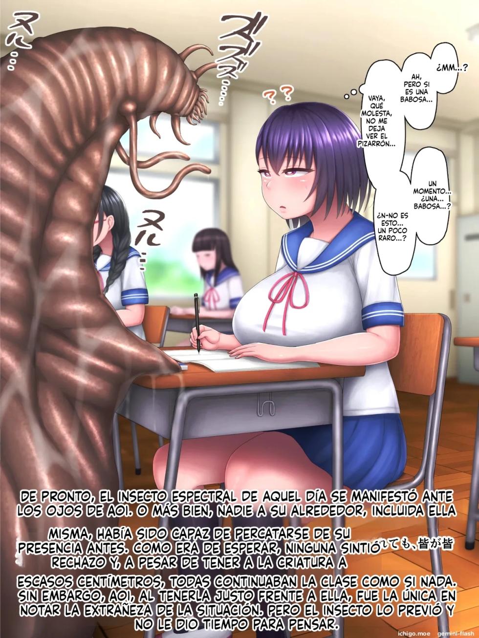 [Chinmintei Milk] Kizukanai uchi ni Mushi no Naedoko ni sarete shimau JK-chan 2 - HARD [Spanish] [MTL] - Page 14