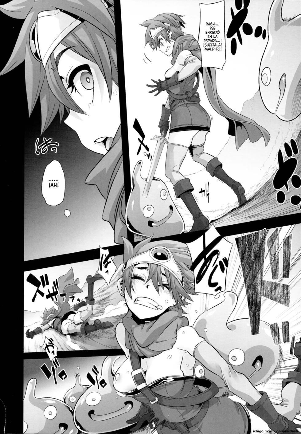 (C87) [DA HOOTCH (ShindoL)] Onna Yuusha no Tabi (Dragon Quest III) [Spanish] [MTL] - Page 17