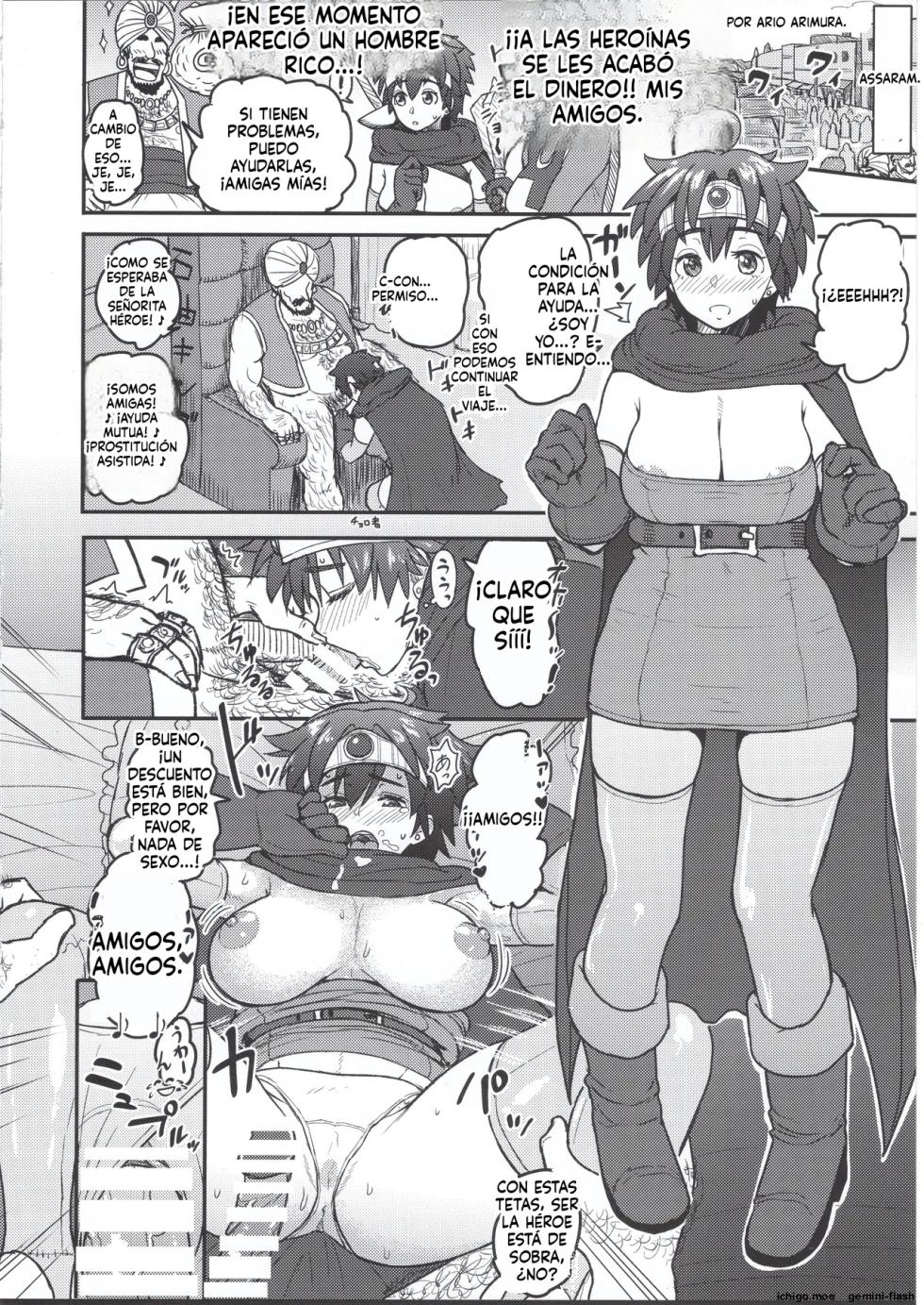 Onna Yuusha no Tabi 4 (Spanish) MTL - Page 40