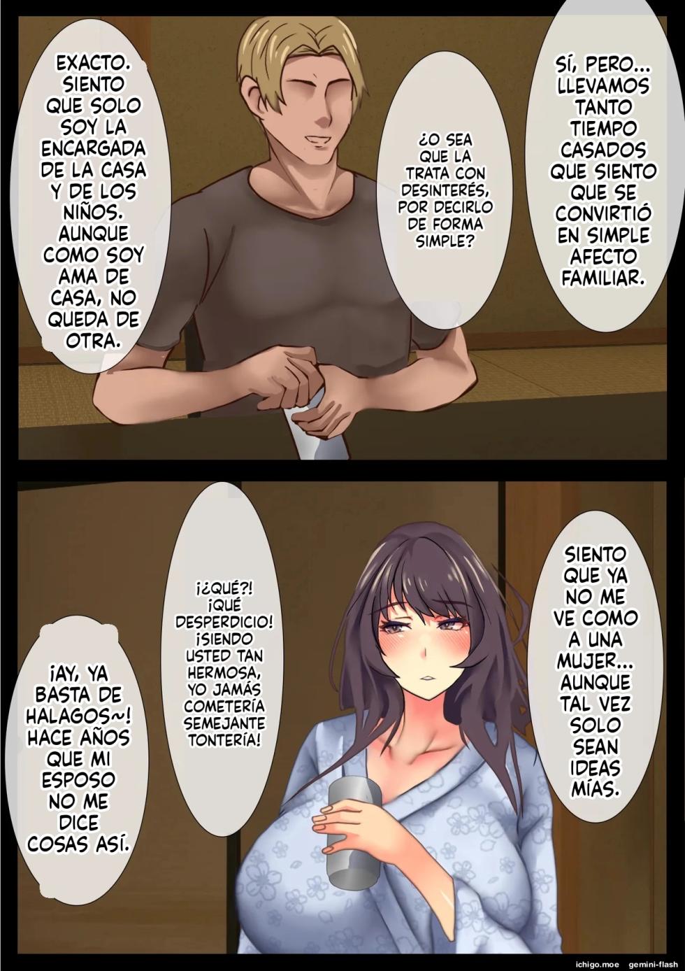 [ChiruIru] Mama no Netorare Tanetsuke Travel [Spanish] [MTL] - Page 18