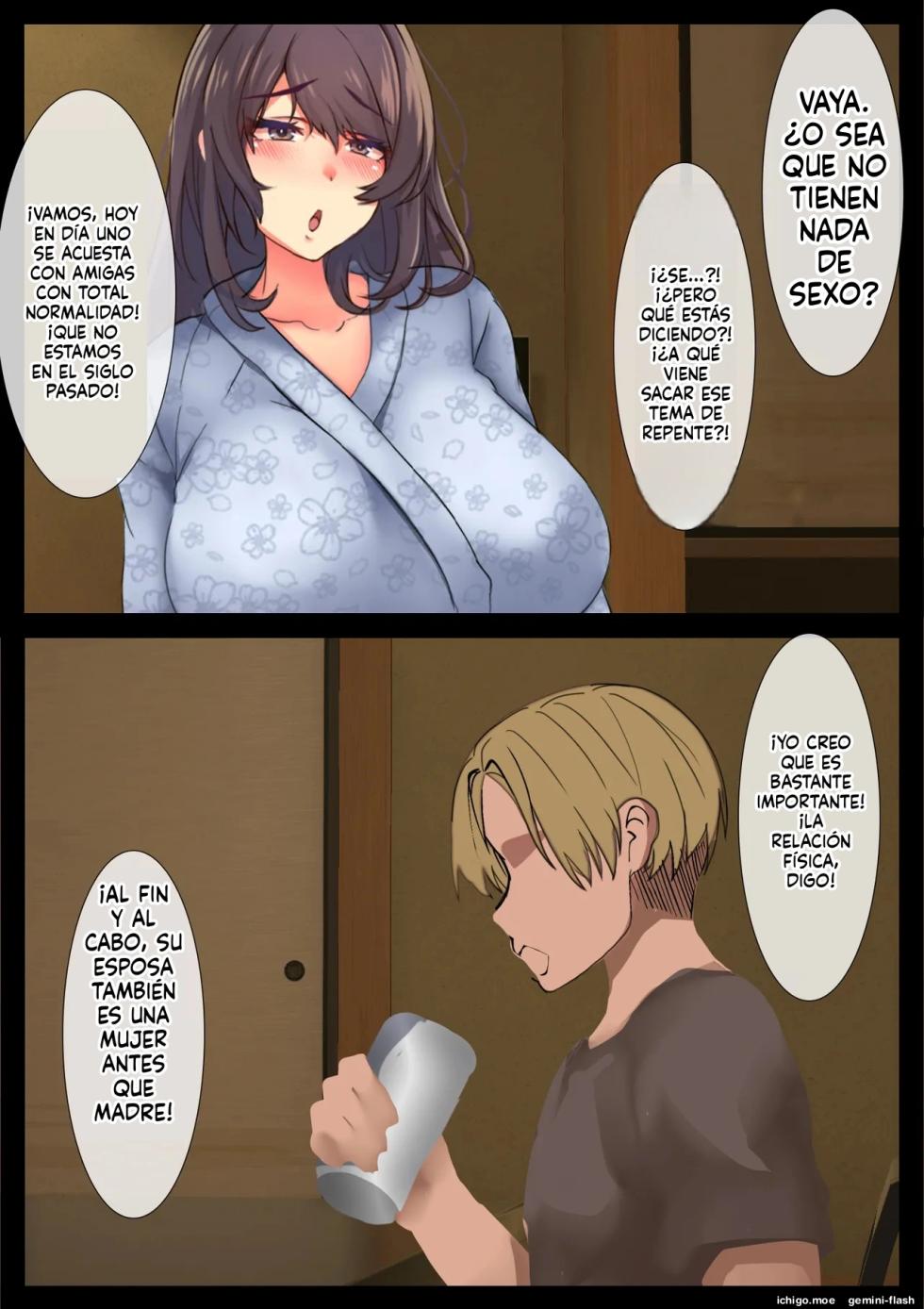 [ChiruIru] Mama no Netorare Tanetsuke Travel [Spanish] [MTL] - Page 19