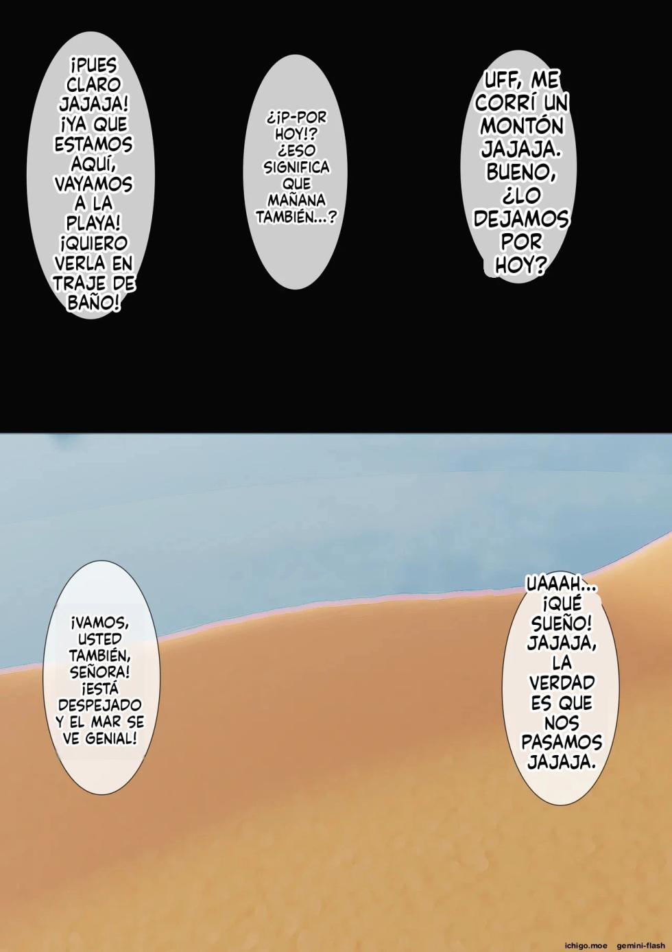 [ChiruIru] Mama no Netorare Tanetsuke Travel [Spanish] [MTL] - Page 40