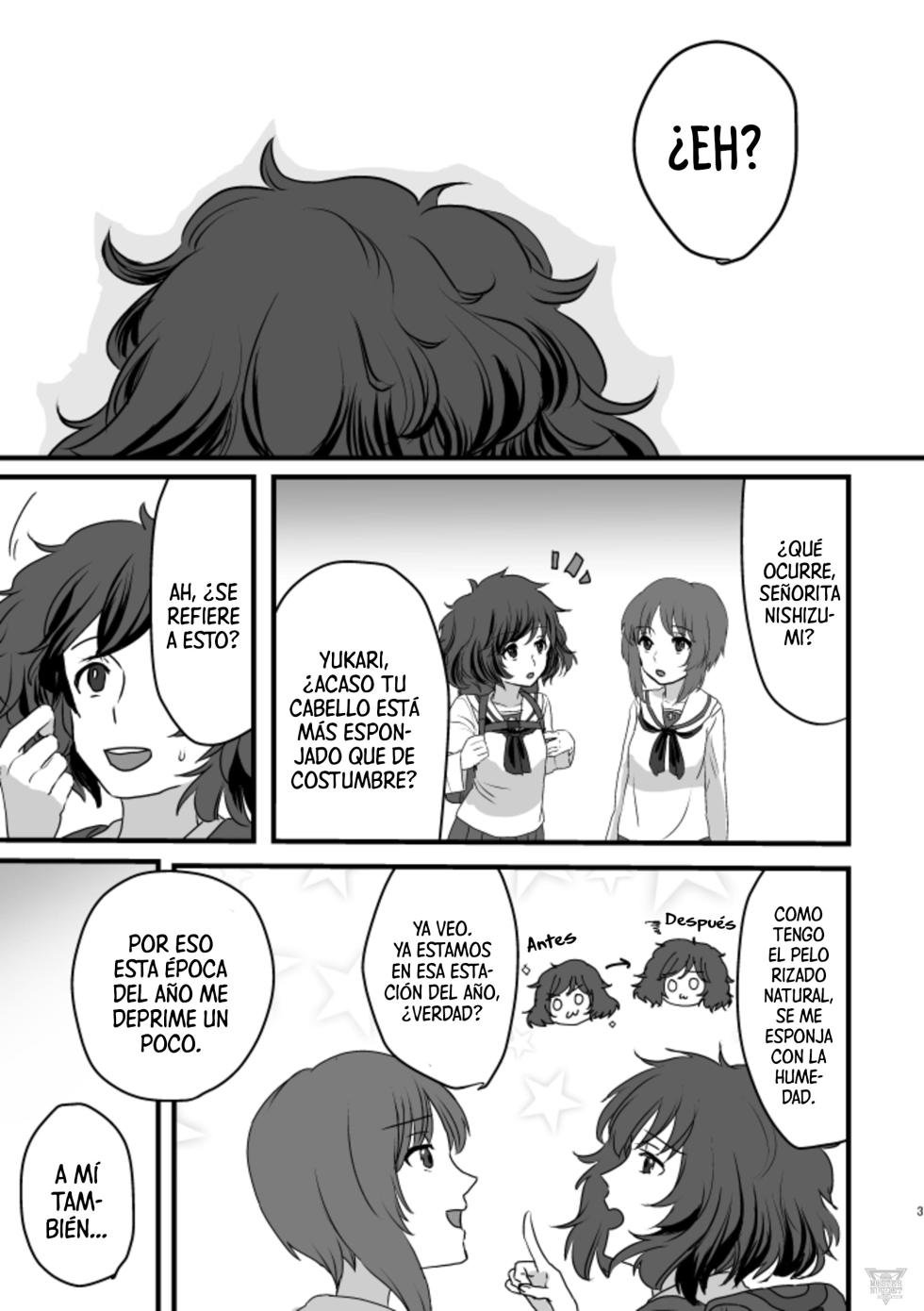 [Kawadzu(itokzdwi)] Rokugatsu no ame wa hana ni naru | La lluvia de junio se convierte en flores [Spanish] [Mister Nugget] [Digital] - Page 2