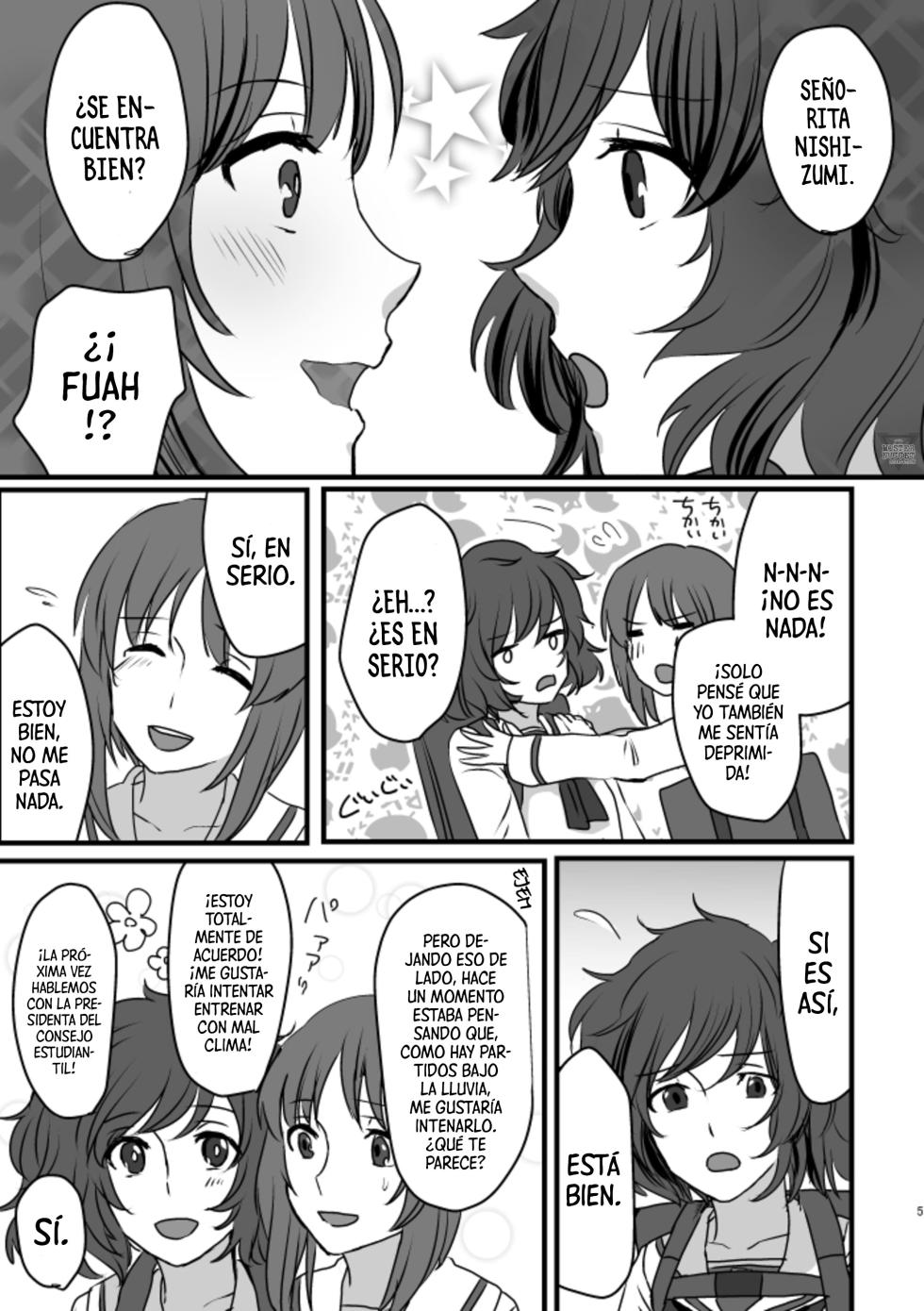[Kawadzu(itokzdwi)] Rokugatsu no ame wa hana ni naru | La lluvia de junio se convierte en flores [Spanish] [Mister Nugget] [Digital] - Page 4