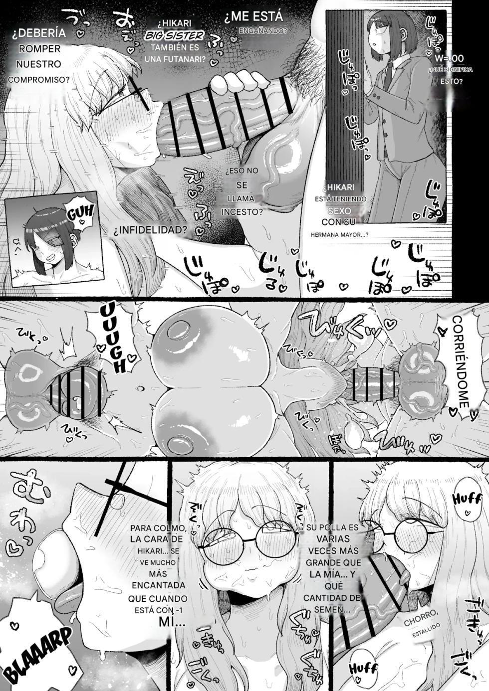 [Ebi no Implant (Shrimp Cake)] Ogya Babu Charisma Shachou no Mesu Ochi Futanari Homo Chinpo Sandwich [Spanish] - Page 14