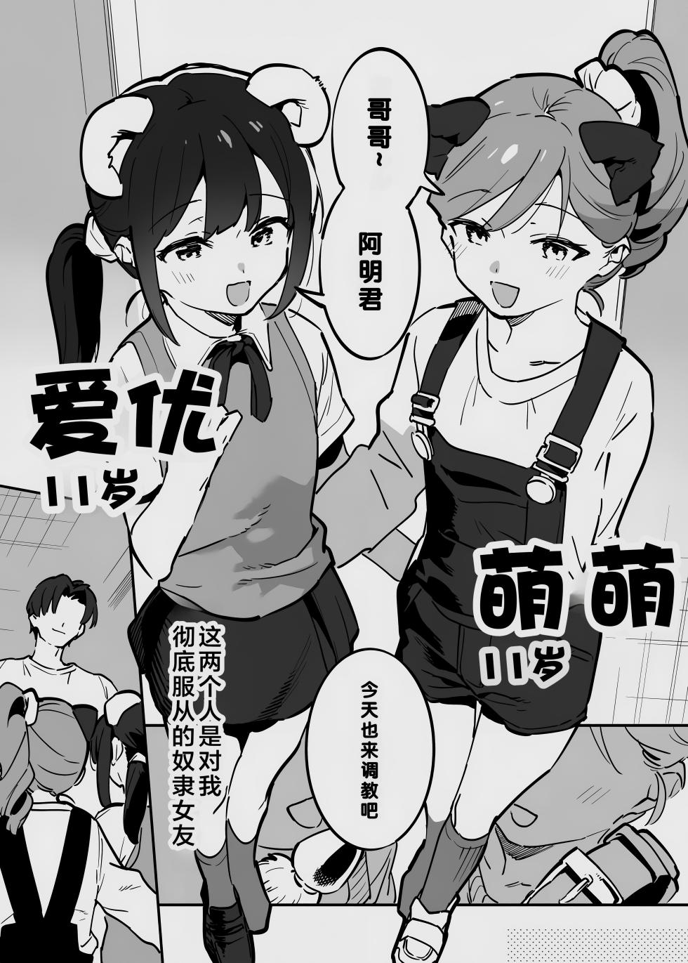 [似せ] 唐突なラフ調教漫画 [中国翻訳] - Page 1