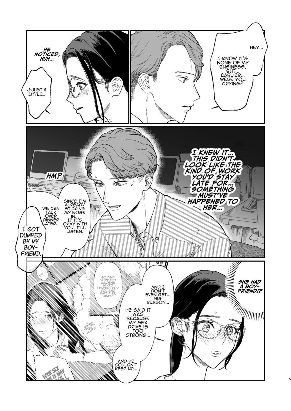 [Momotsuyutou (Nishiyoshiki Kissa)] Two Dreams in One Night [English] - Page 6