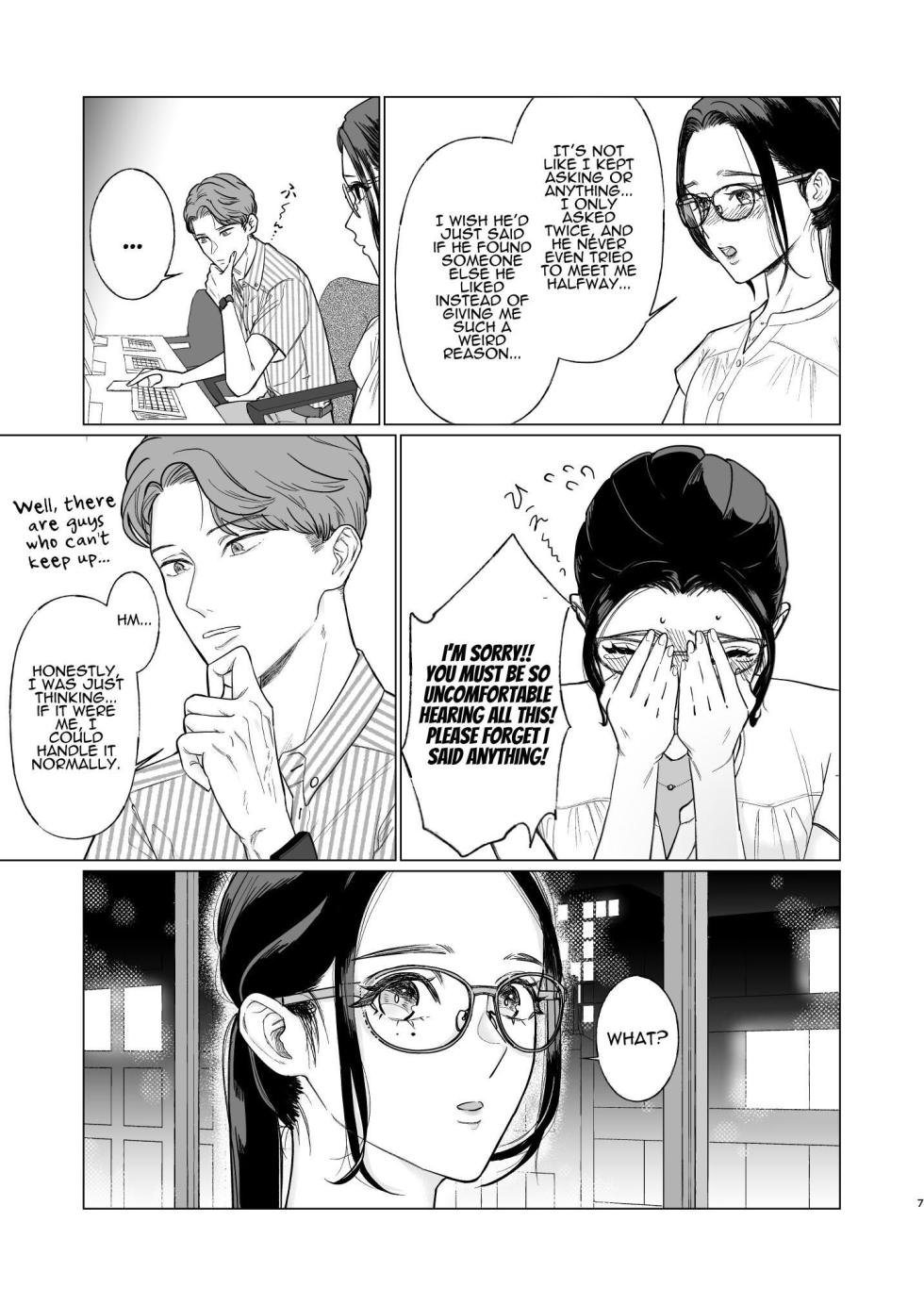 [Momotsuyutou (Nishiyoshiki Kissa)] Two Dreams in One Night [English] - Page 8