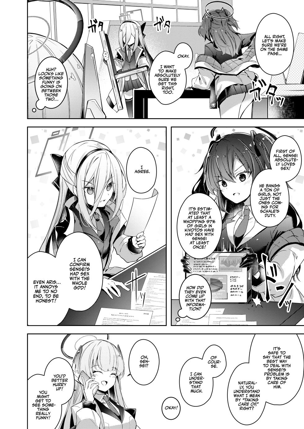 [Midorineko (Midori)] Watashi ga Ichiban Sensei o Sasaete Irun desu kedo????? | I'm Your Number One Student, Right????? (Blue Archive) [English] [Team Rabu2] [Digital] - Page 8