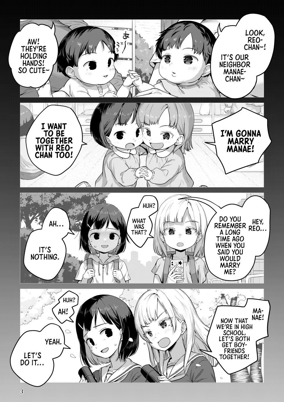 [Ayanakitori] Futanari-chan to Kareshi no Dekinai Osananajimi - The Futanari Girl and Her Longtime Friend Who Can't Find a Boyfriend [English] [Morally Bankrupt Wizard Translations] - Page 2