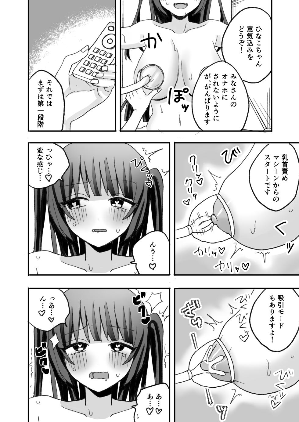 [倫理屋さん (山田倫理)] 不人気アイドル、催眠エロバラエティに出る [Digital] - Page 8