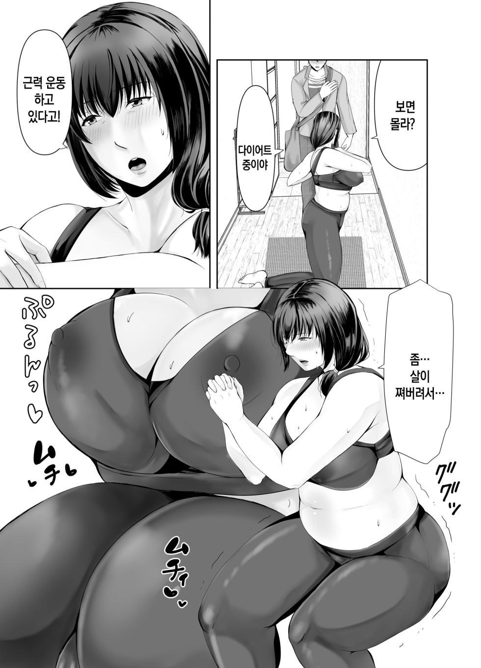 [Popotto Denki Ichigouten (denki popo tto)] pottyari kaa san ha daietto yori mo・・・|통통한 엄마는 다이어트보다도...[Korean][팀 숙녀] - Page 5