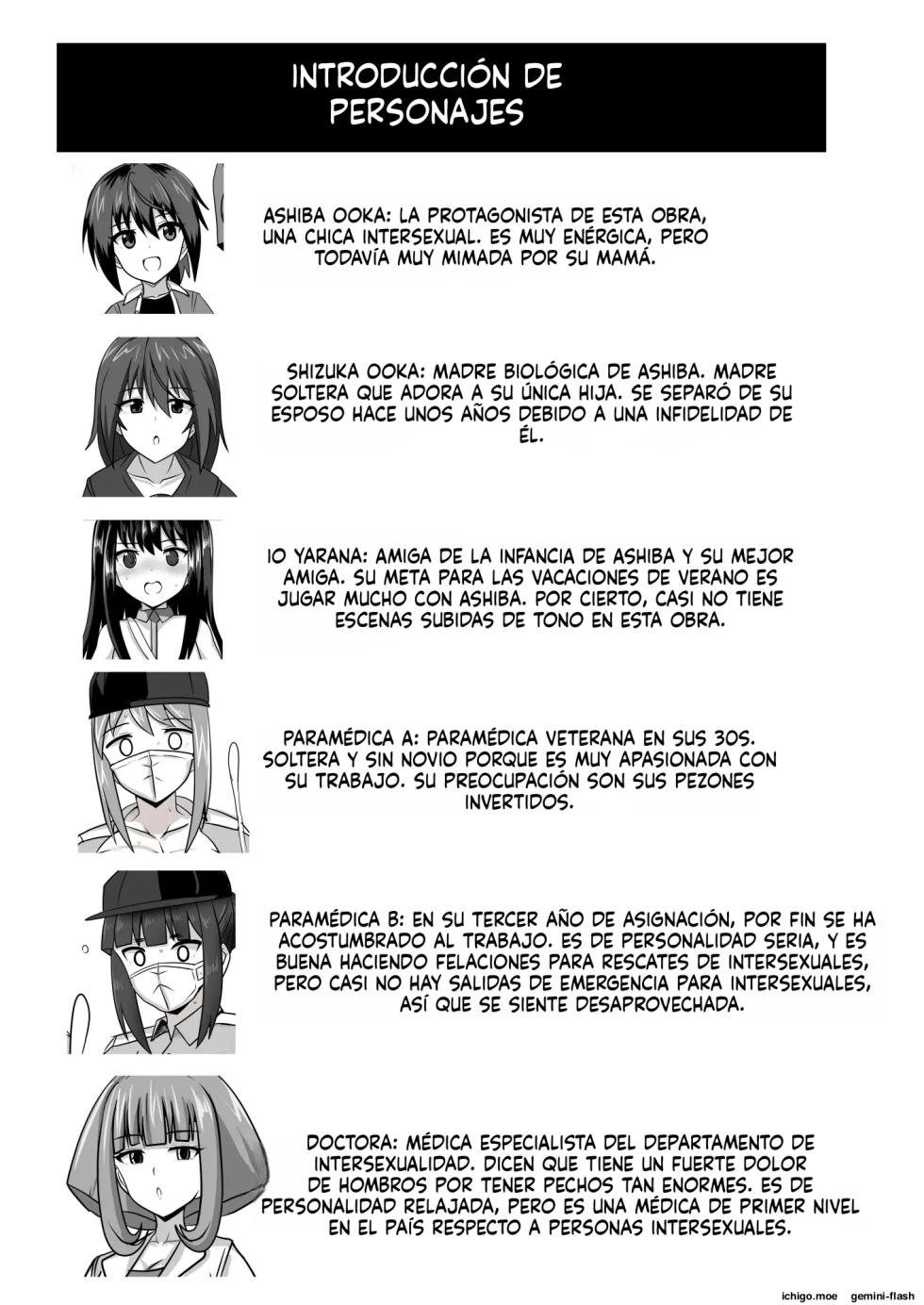 Seitsuu Futanari-chan wa Mama de Doutei o Soushitsu suru (Spanish) MTL - Page 2