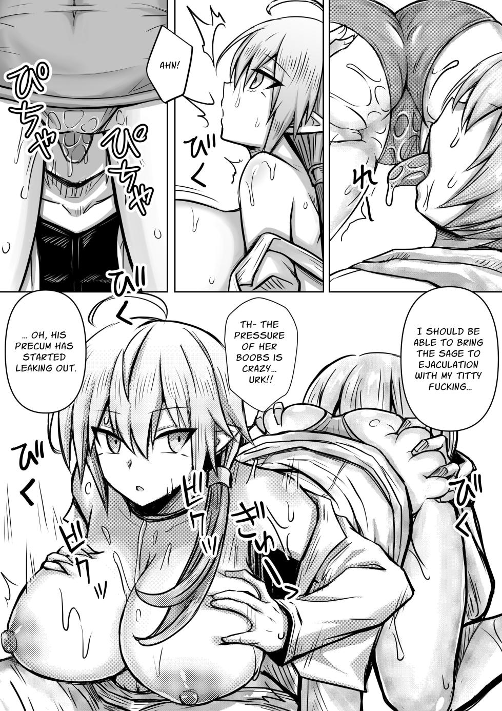 [Bareisho Tarou to Butter Ken (Bareisho Tarou)] Deka Chichi Mazoku wa Ningen no Koto ga Wakaranai kara Yuusha o Kuppuku Saseru Tame ni Ecchi o Shitemiru Koto ni Shita 1 | The Big-Breasted Demons Don't Understand Humans, So They Decide To Bring the Heroes To Their Knees By Having Sex 1 [English] [Penguin Piper] [Digital] - Page 20