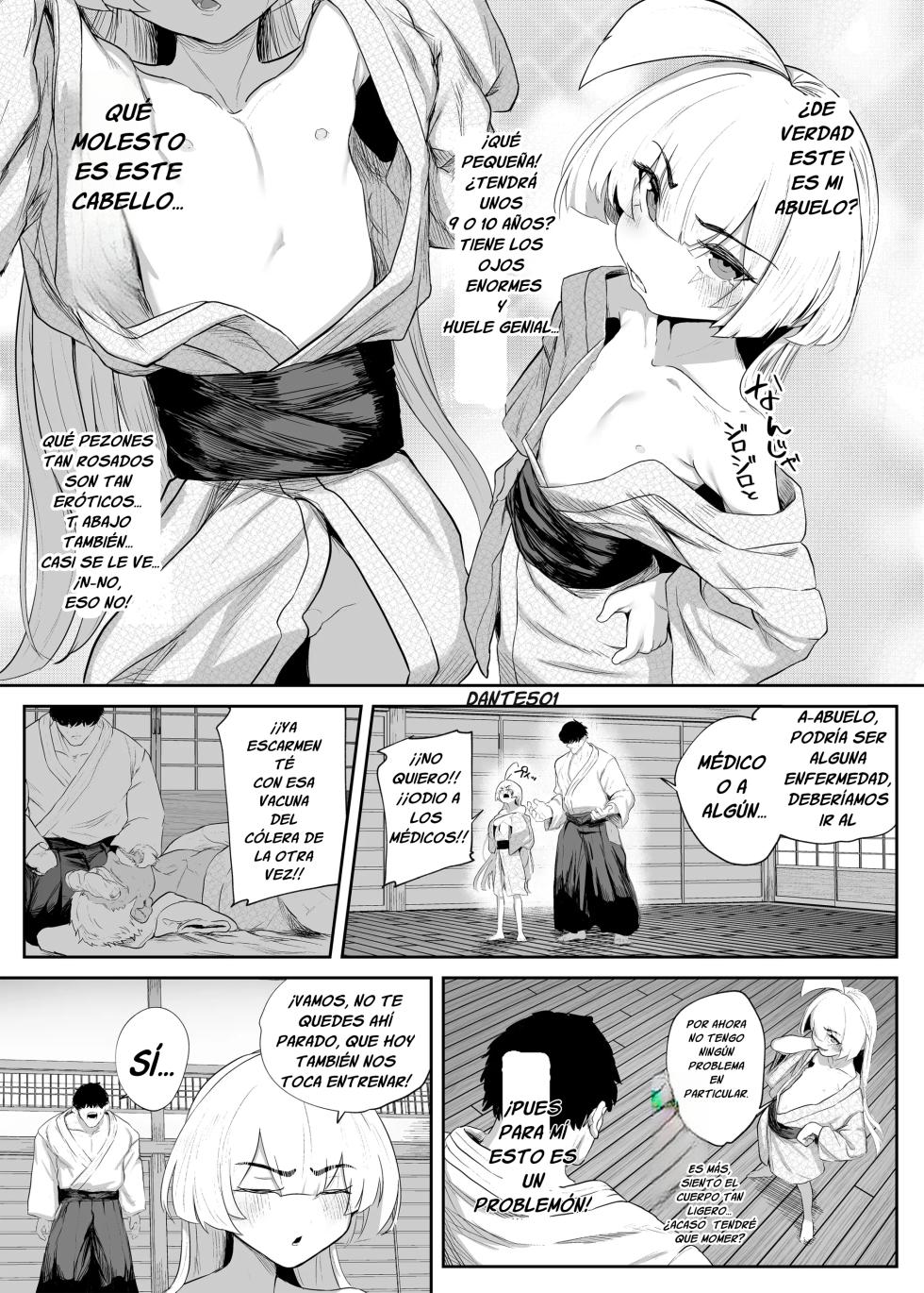 [Sawtatsu] Tenpen Daraku ~Saikyou Budouka TS Loli Onaho ni Otsu~ [Español] [Digital] - Page 11