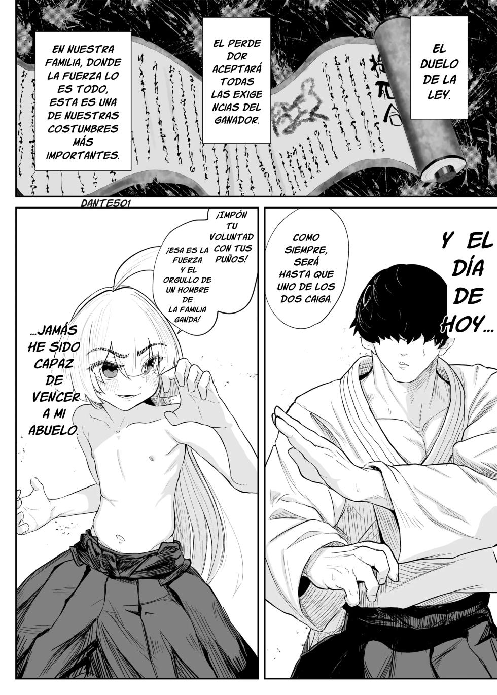[Sawtatsu] Tenpen Daraku ~Saikyou Budouka TS Loli Onaho ni Otsu~ [Español] [Digital] - Page 16