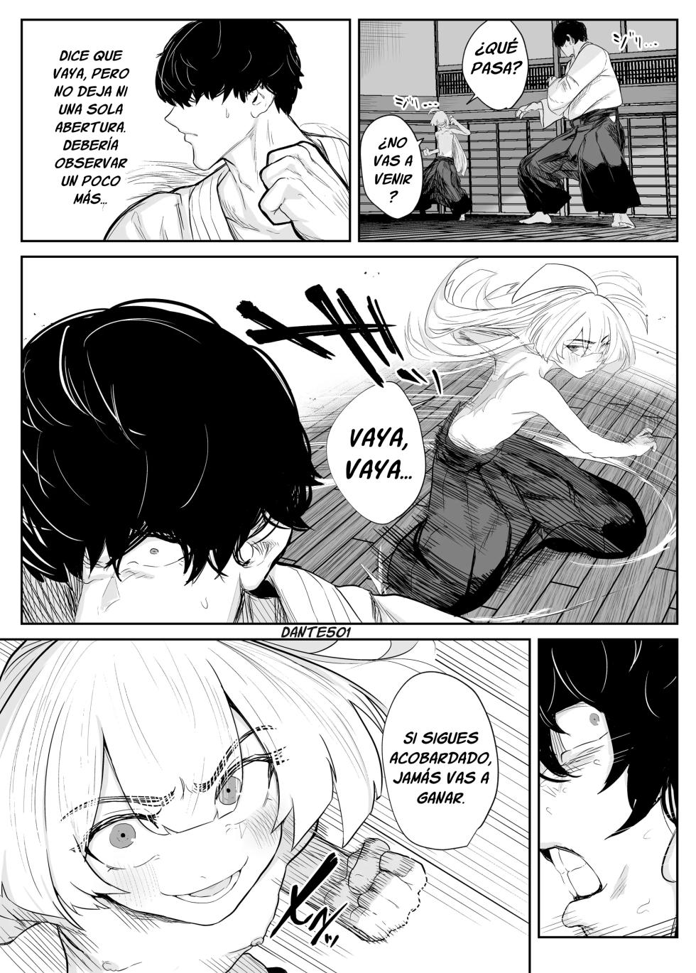 [Sawtatsu] Tenpen Daraku ~Saikyou Budouka TS Loli Onaho ni Otsu~ [Español] [Digital] - Page 17