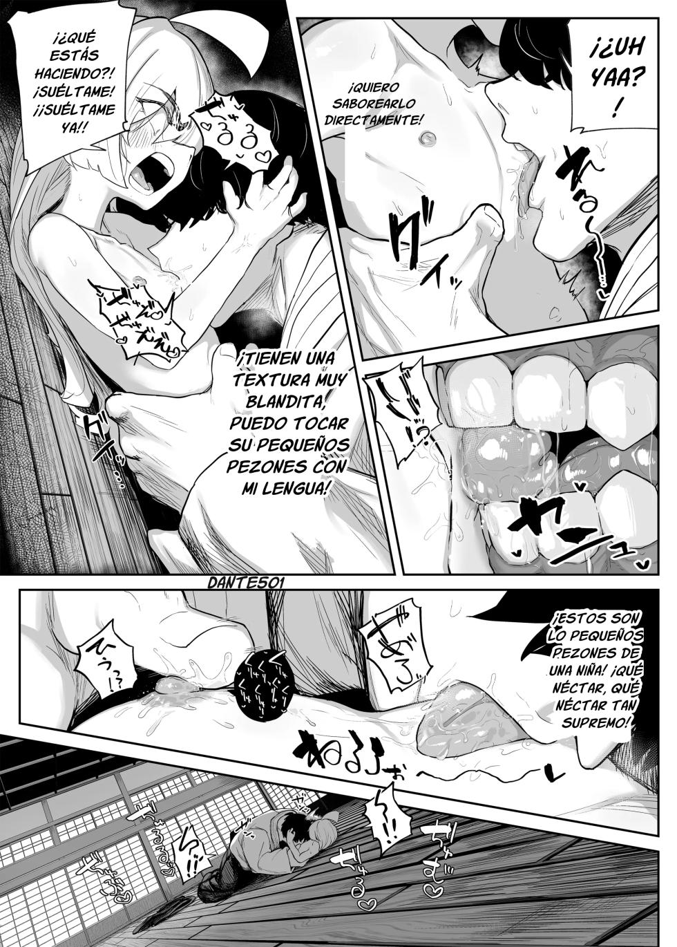 [Sawtatsu] Tenpen Daraku ~Saikyou Budouka TS Loli Onaho ni Otsu~ [Español] [Digital] - Page 23