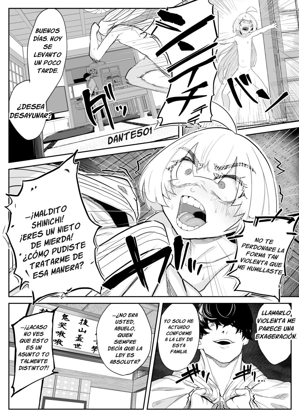 [Sawtatsu] Tenpen Daraku ~Saikyou Budouka TS Loli Onaho ni Otsu~ [Español] [Digital] - Page 34