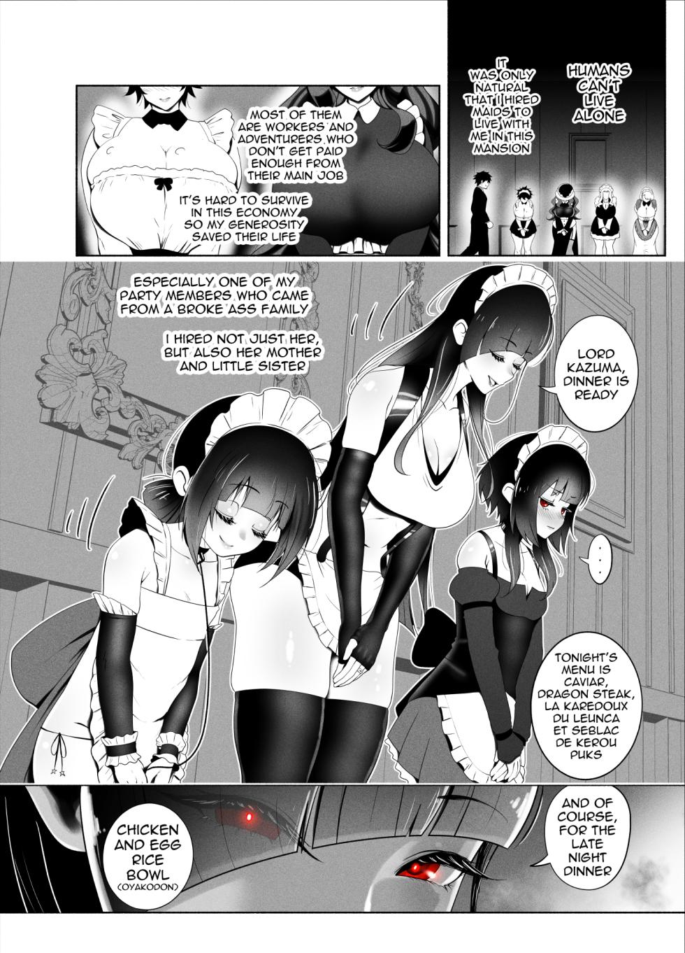 [kamavati] Broke Ass Bowl (Kono Subarashii Sekai ni Syukufuku o!) [English, Japanese] - Page 4