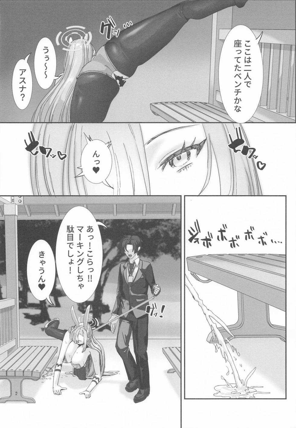 [ｹｹ炭BOX] 先生と私は 首輪で繋がっている (ブルーアーカイブ) - Page 8