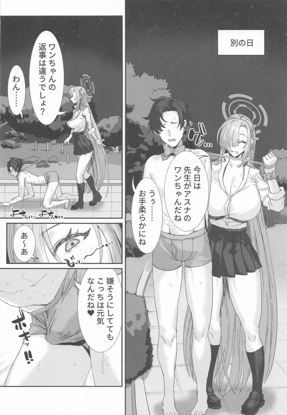 [ｹｹ炭BOX] 先生と私は 首輪で繋がっている (ブルーアーカイブ) - Page 16