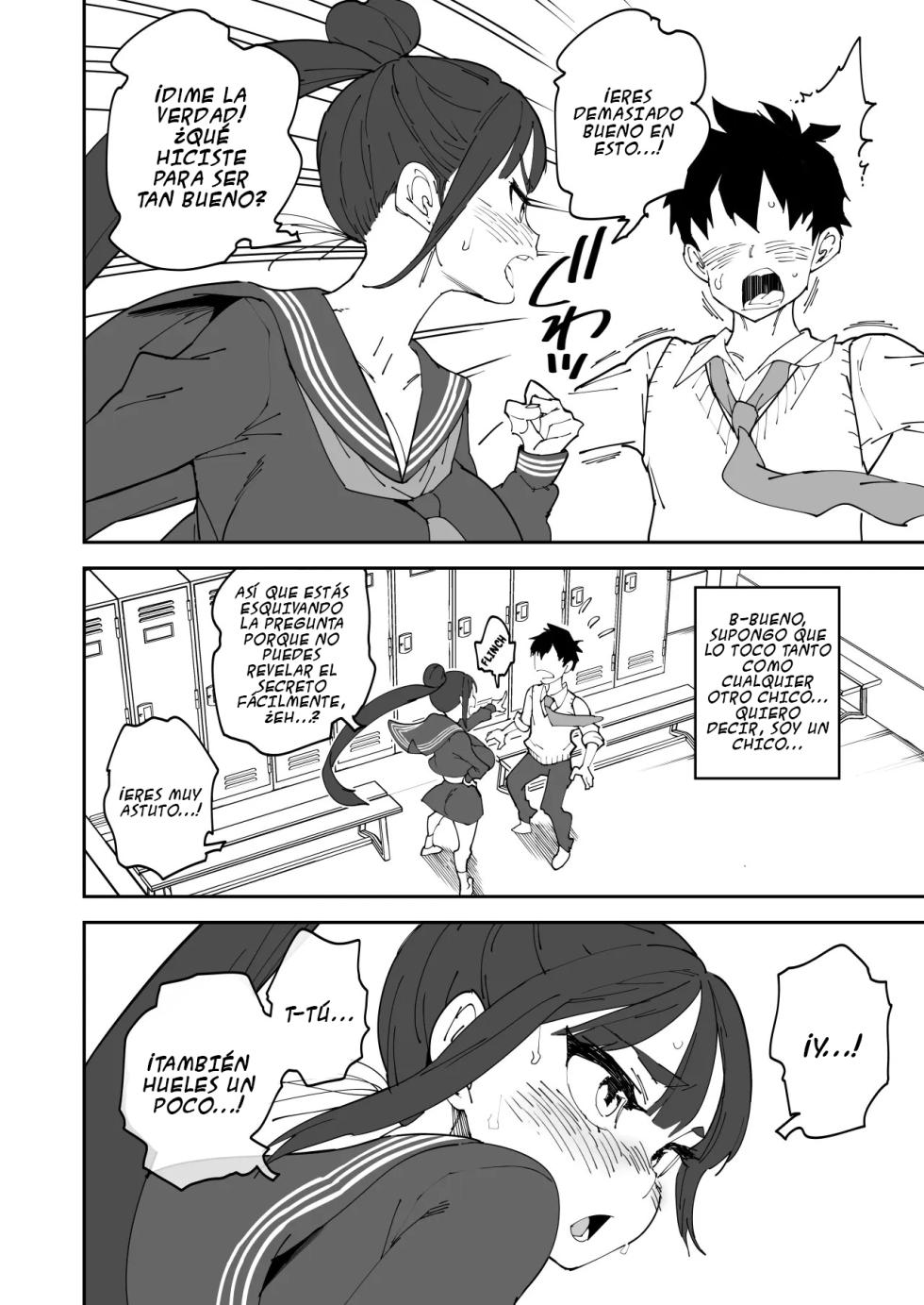[NOTONE (Asakura Shimoichi)] Futanari Senpai Maji Sourou｜Mi senpai futanari es precoz {Spanish} {EbisuTraslade - Winder} {Digital} - Page 8