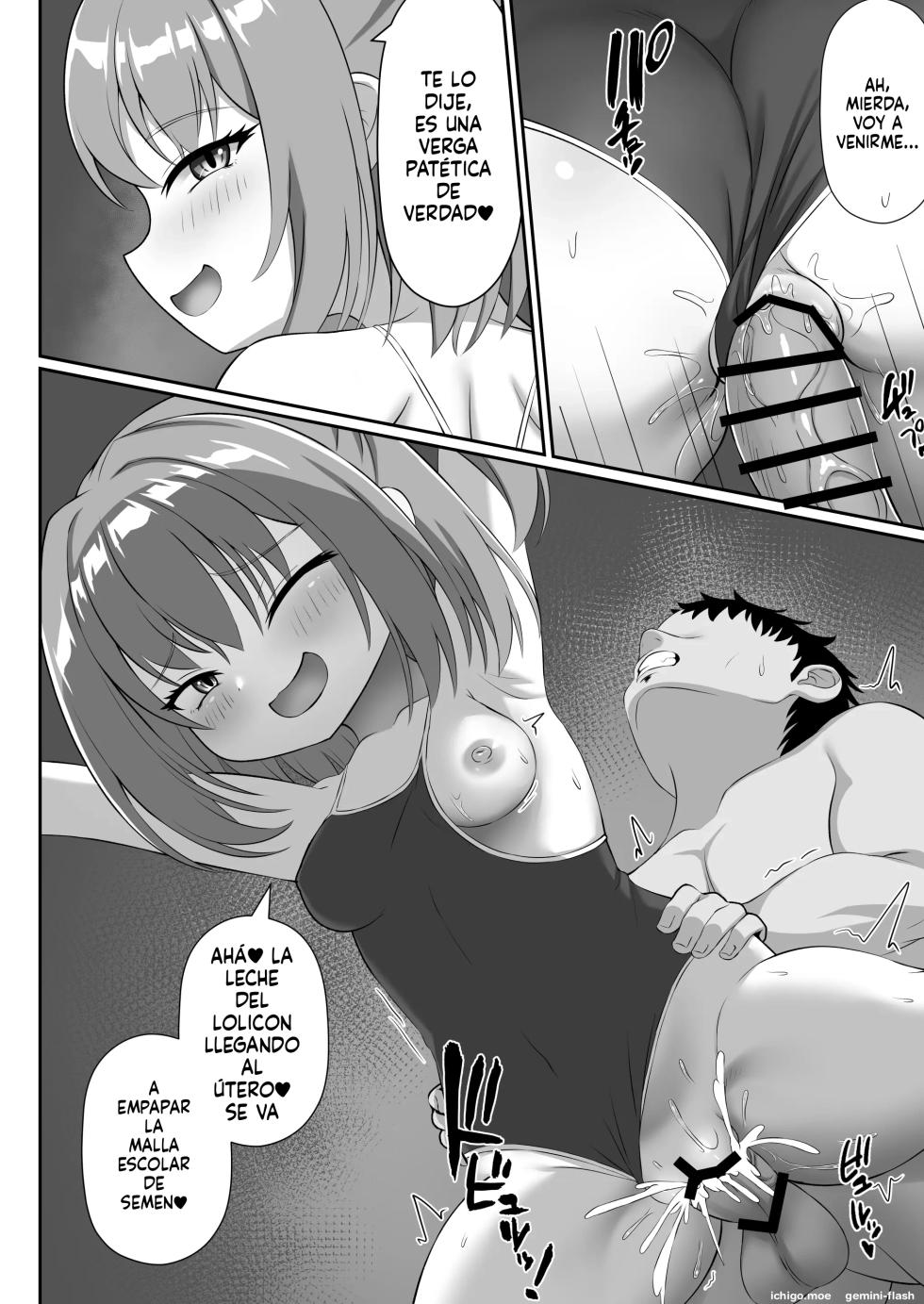 [Hinokiya (Hinokimaru)] Yome to Rikon shite kara Musume ga Shiboritotte Kuru! [Spanish] [MTL] - Page 38